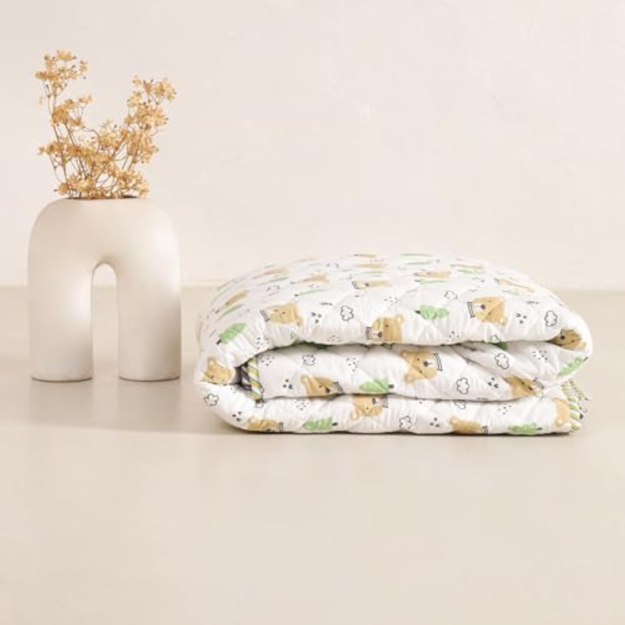 100% Cotton Reversible Kids Blanket, Soft & Cozy